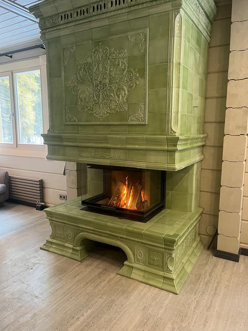 Изразцовый камин Versailles Verde